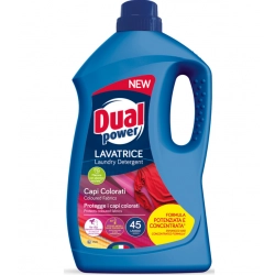 Dual Power Lavatrice Colorati - Płyn do prania tkanin kolorowych 45P/1,8L